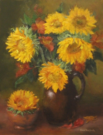 Sunflower Mood by artist Celeste Smith